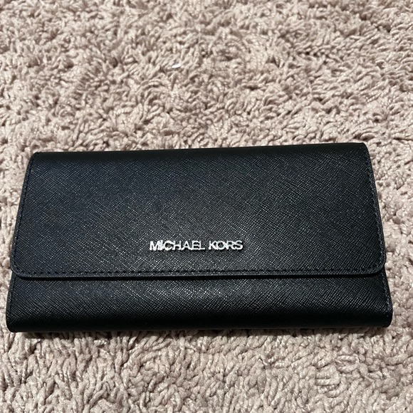 Michael Kors Black Women's Wallet - Picture 3 of 6